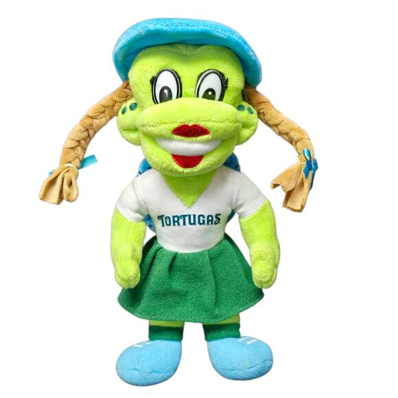 Mascot Factory Tortugas Turtle Plush Daytona Baseball Souvenir - Picture 9 of 9